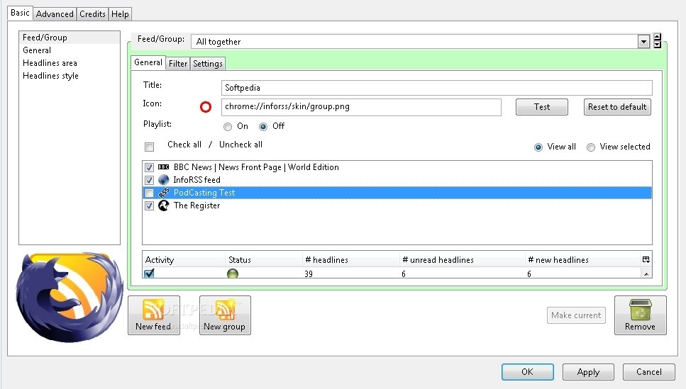 InfoRSS 1.4.1