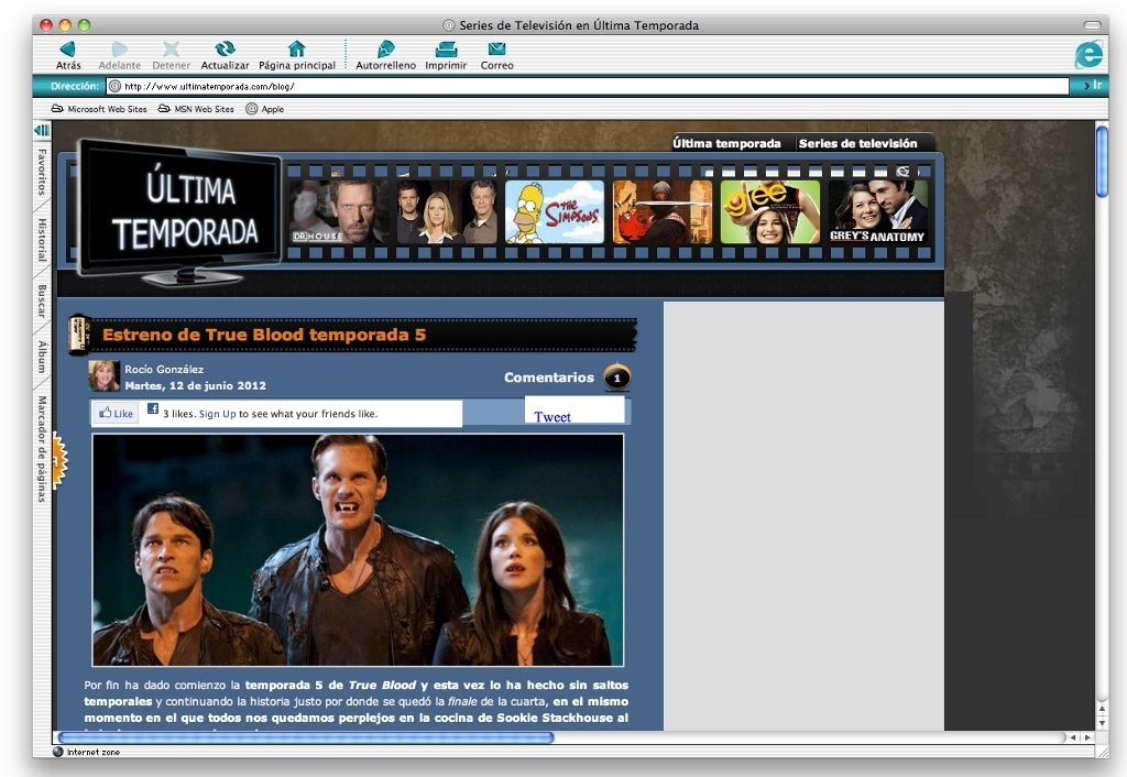 Internet Explorer 5.2.3