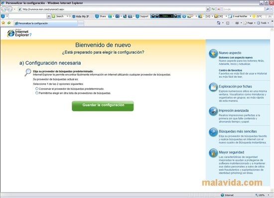 Internet Explorer 7 Standalone