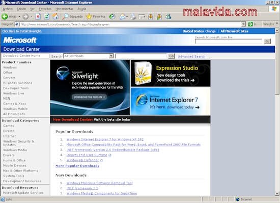 Internet Explorer 6 Security Update  Junio 2003 (Q818529) Espa�ol