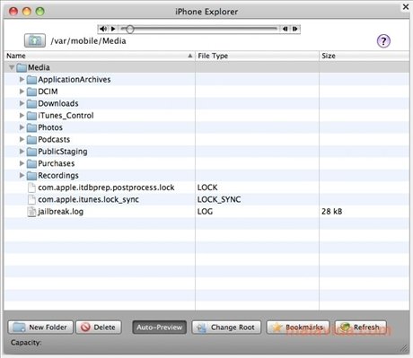 iPhone Explorer  1.117