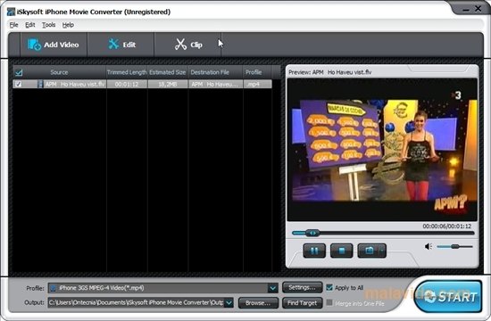 iSkysoft iPhone Movie Converter 2.2.0