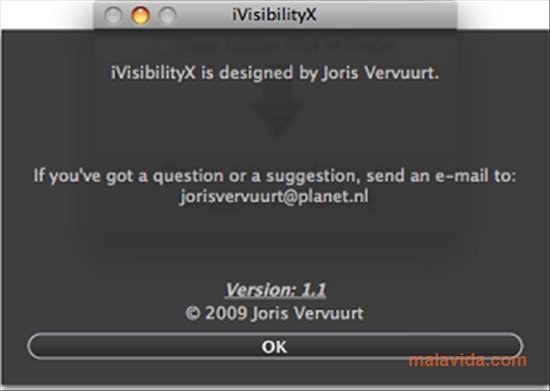 iVisibilityX  1.1 Ingl�s