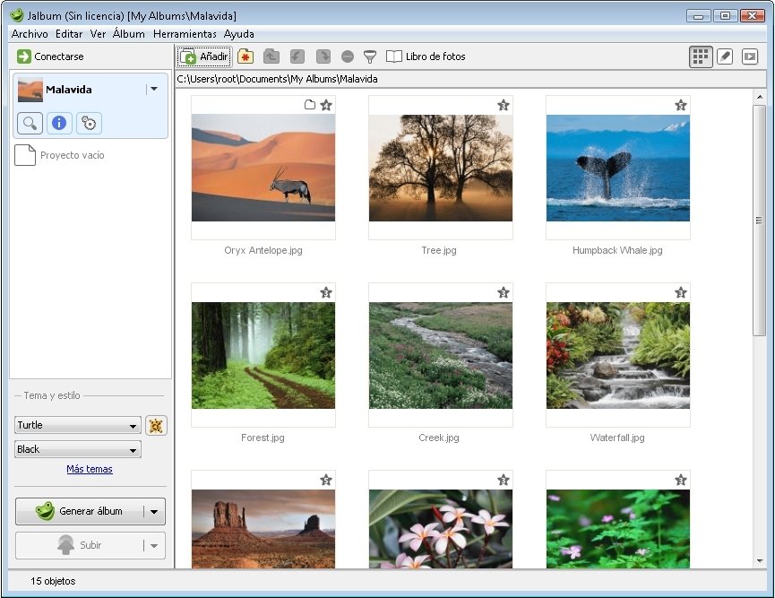 JAlbum 8.0.9 Dansk