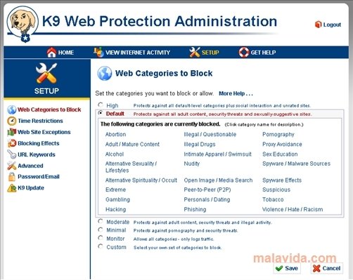 K9 Web Protection 4.2.123