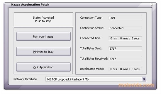 Kazaa Acceleration Patch  5.7.0