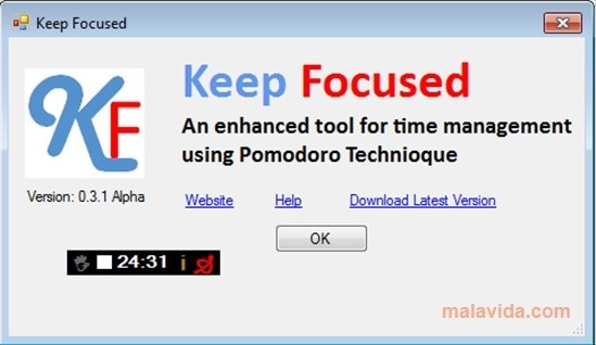 Keep Focused 0.3.1 Alpha