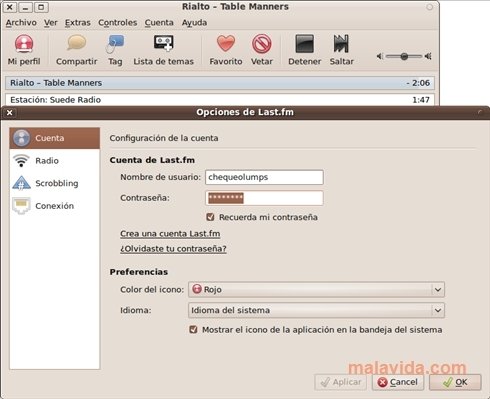 Last.fm  1.4.2