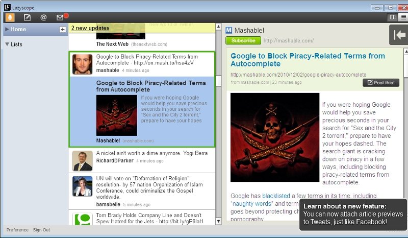 Lazyscope Beta