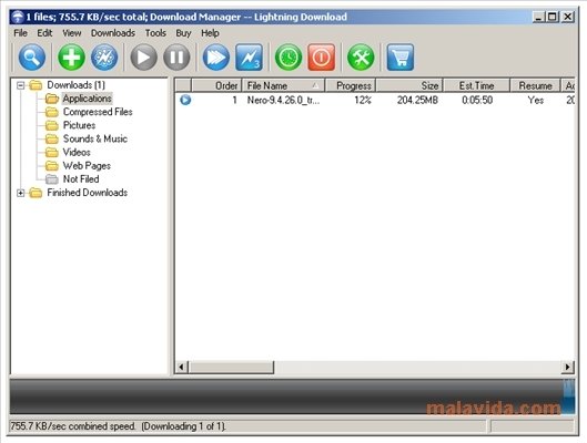 Lightning Download  2.3.1