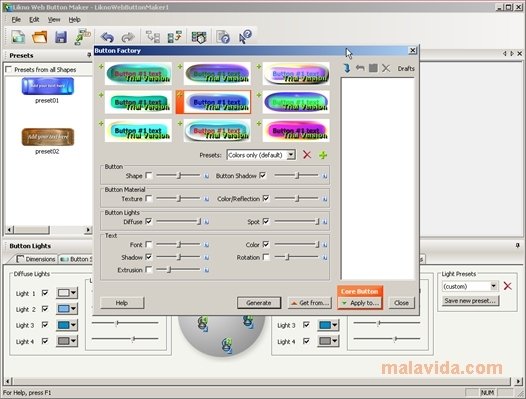 Likno Web Button Maker 2.0.160