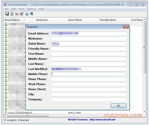 LiveContactsView  1.06