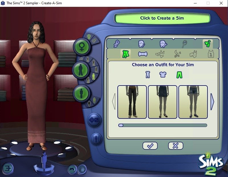 Die Sims 2 Erstellen Sie ein Sim