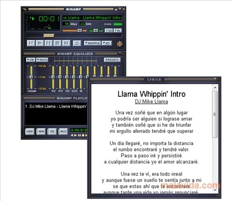 Lyrics Plugin for Winamp 0.4