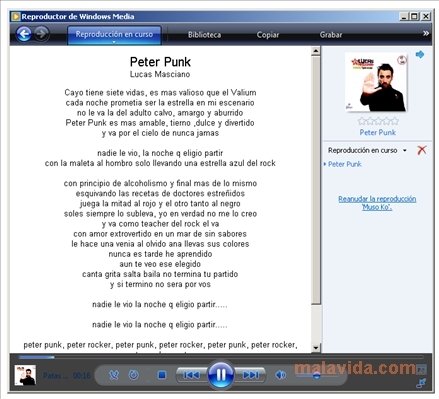 Lyrics for Windows Media Player 0.4