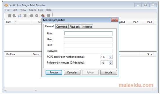 Magic Mail Monitor 2.93 Ingl�s