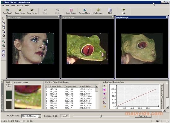 Magic Morph 1.95b Inglese