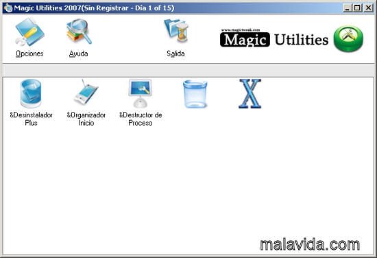 Magic Utilities Espa�ol  Fichero de lenguaje Espa�ol