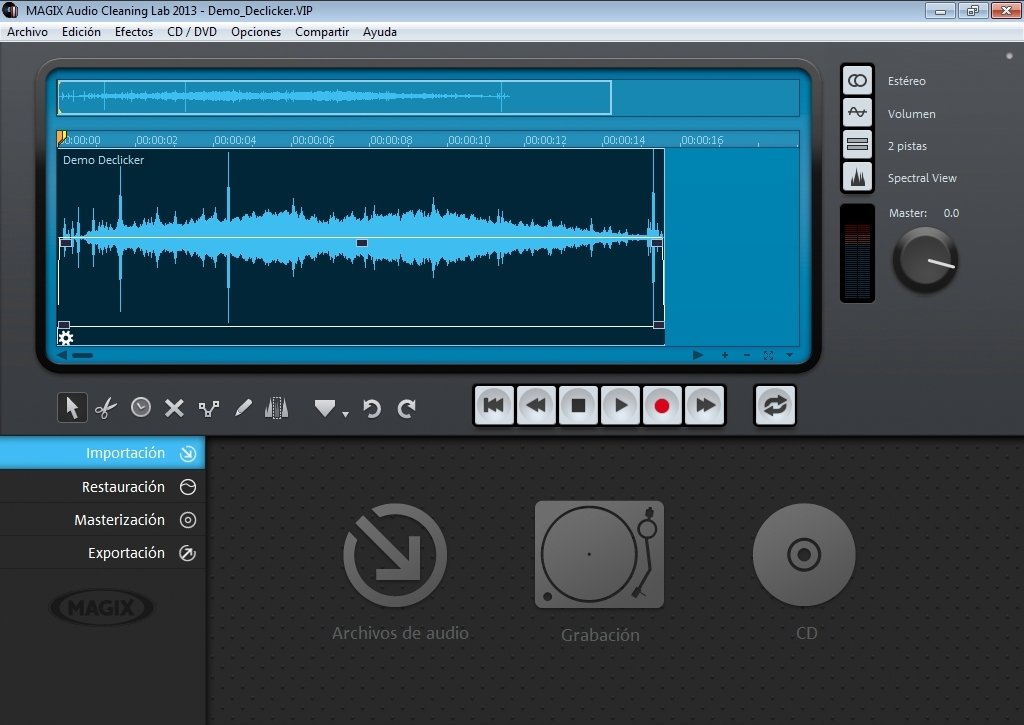 Magix Music Cleaning Lab 2007 Deluxe Espa�ol