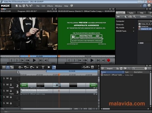 Magix Video Pro X 1.5 Anglais