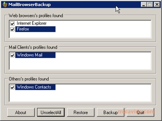 MailBrowserBackup  0.2