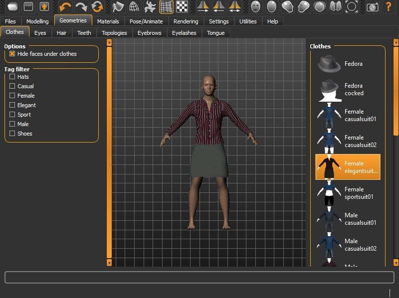 MakeHuman 1.0 Alpha 6.0