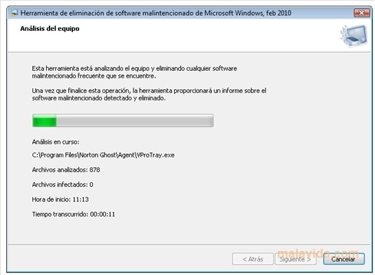 Malicious Software Removal Tool  3.1 Espa�ol