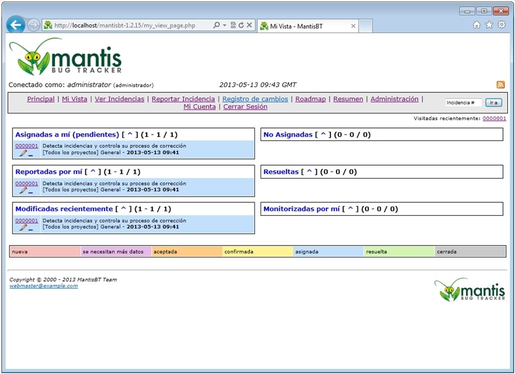 Mantis 1.2.8