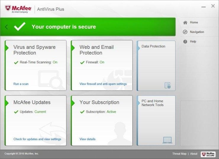 mcafee 10 antivirus free download