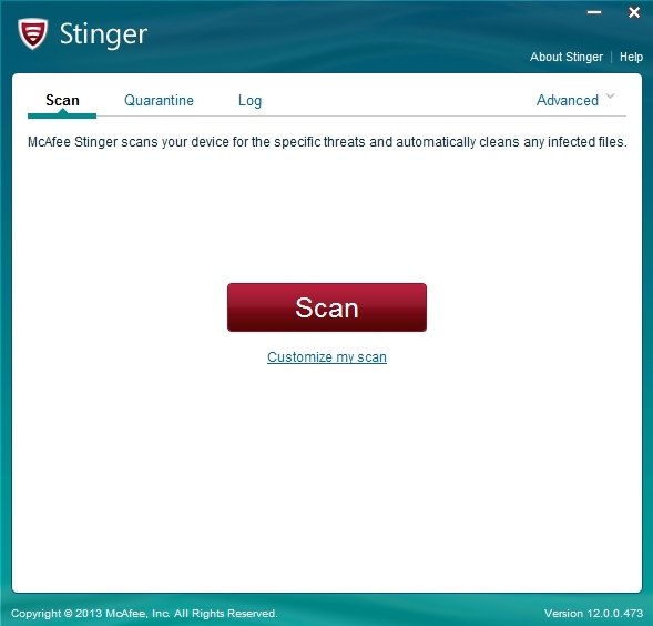 Download McAfee AVERT Stinger Free - Kostenlos