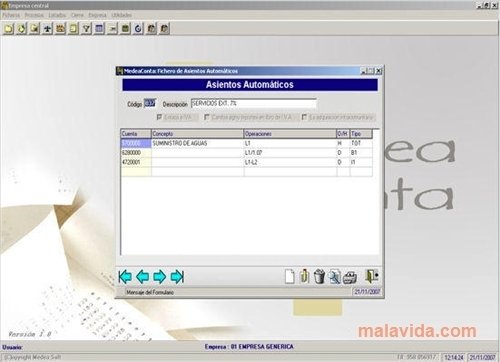 MedeaConta  1.0 Espa�ol