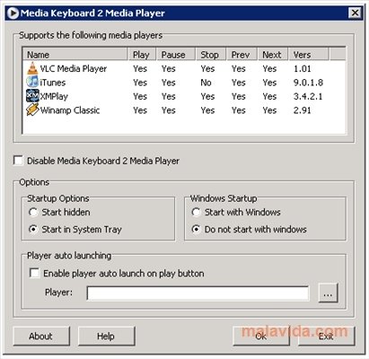Media Keyboard 2 Media  1.0.0.0 Ingl�s