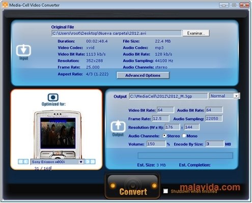MediaCell Video Converter 1.0