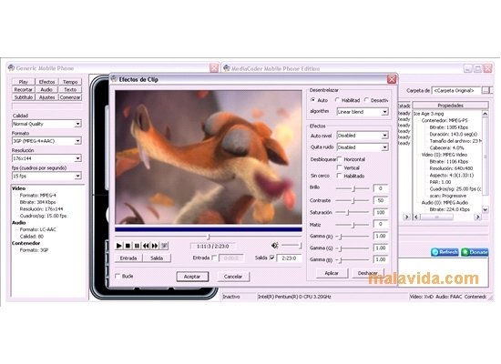MediaCoder Mobile Phone Edition 2011 0.8.1.5222