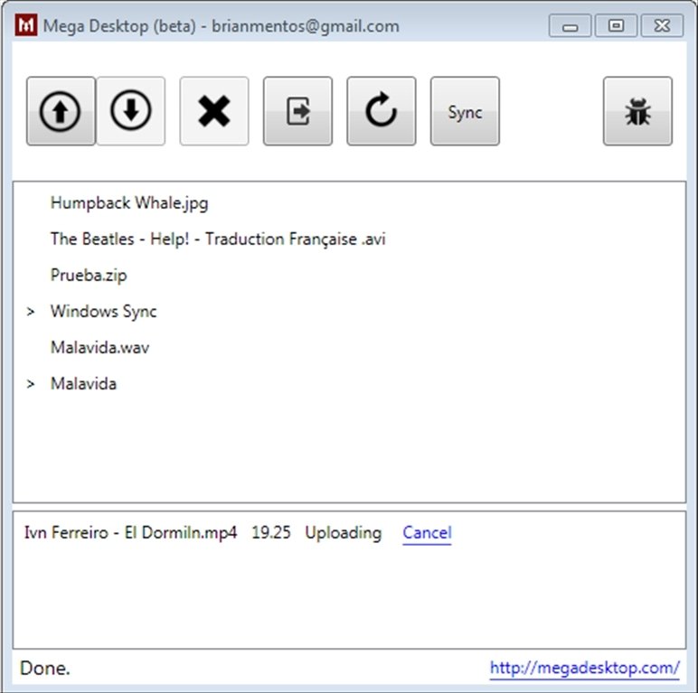 Mega Desktop 0.75 Beta