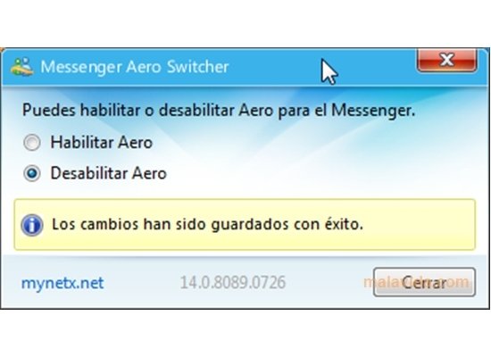 Messenger Aero Switcher 14.0.8089.0726