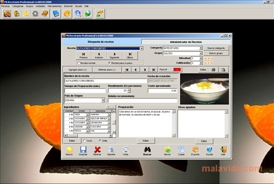 My Recipe Book Professional 4.0