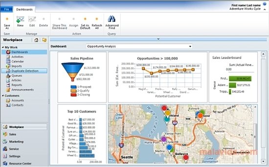 Installation Taille Crm Microsoft Access