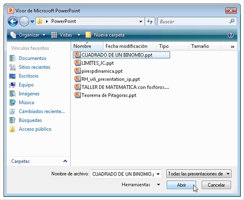 Microsoft PowerPoint Viewer  2007