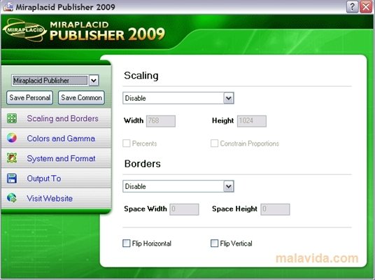 Miraplacid Publisher 2011