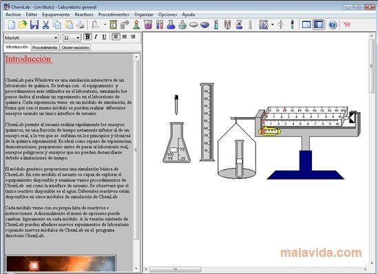 Model ChemLab 2.4 Espa�ol