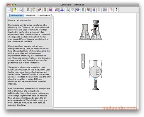 Model ChemLab 3.04 Engelska