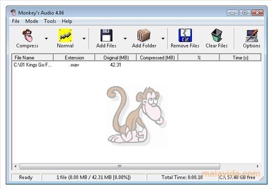 Monkey's Audio 3.99 Engels