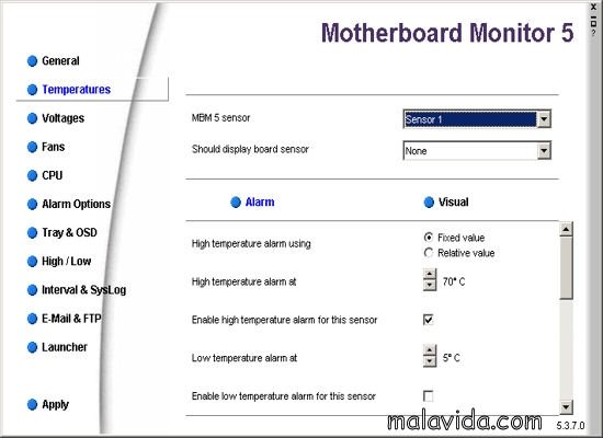 MotherBoard Monitor 5.3.7.0 Ingl�s