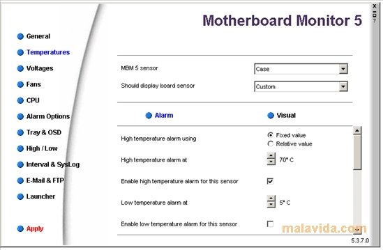 MotherBoard Monitor 5.3.7.0