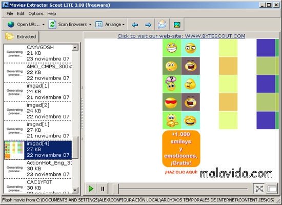 Movies Extractor Scout Lite 3.0 Engelsk