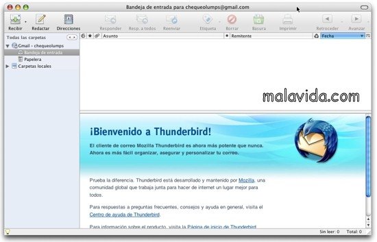 Mozilla Thunderbird 2.0.0.23 Anglais