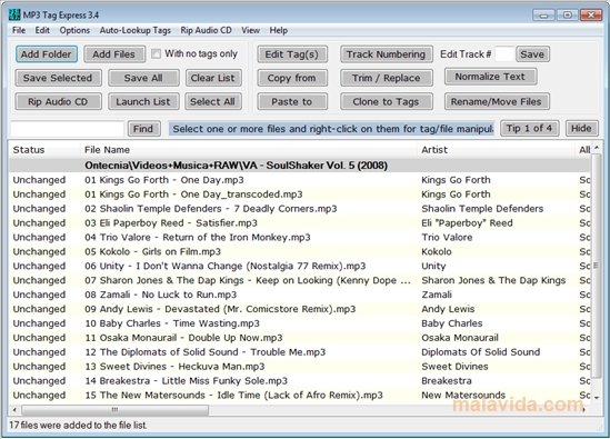 MP3 Tag Express  2.0