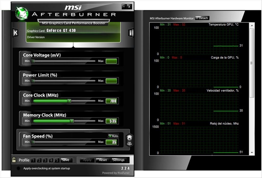 MSI Afterburner 3.0.1