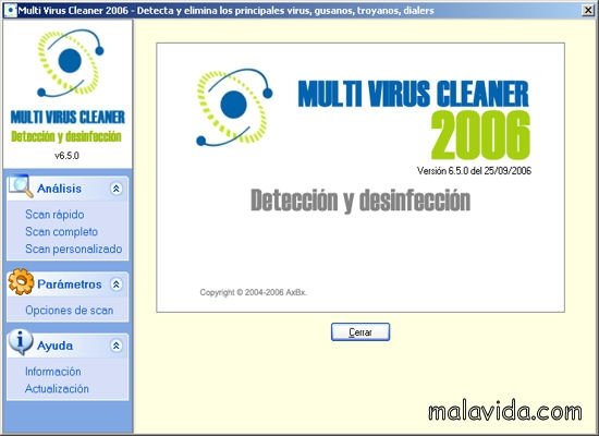 Multi Virus Cleaner 2006  6.5.0 Espa�ol